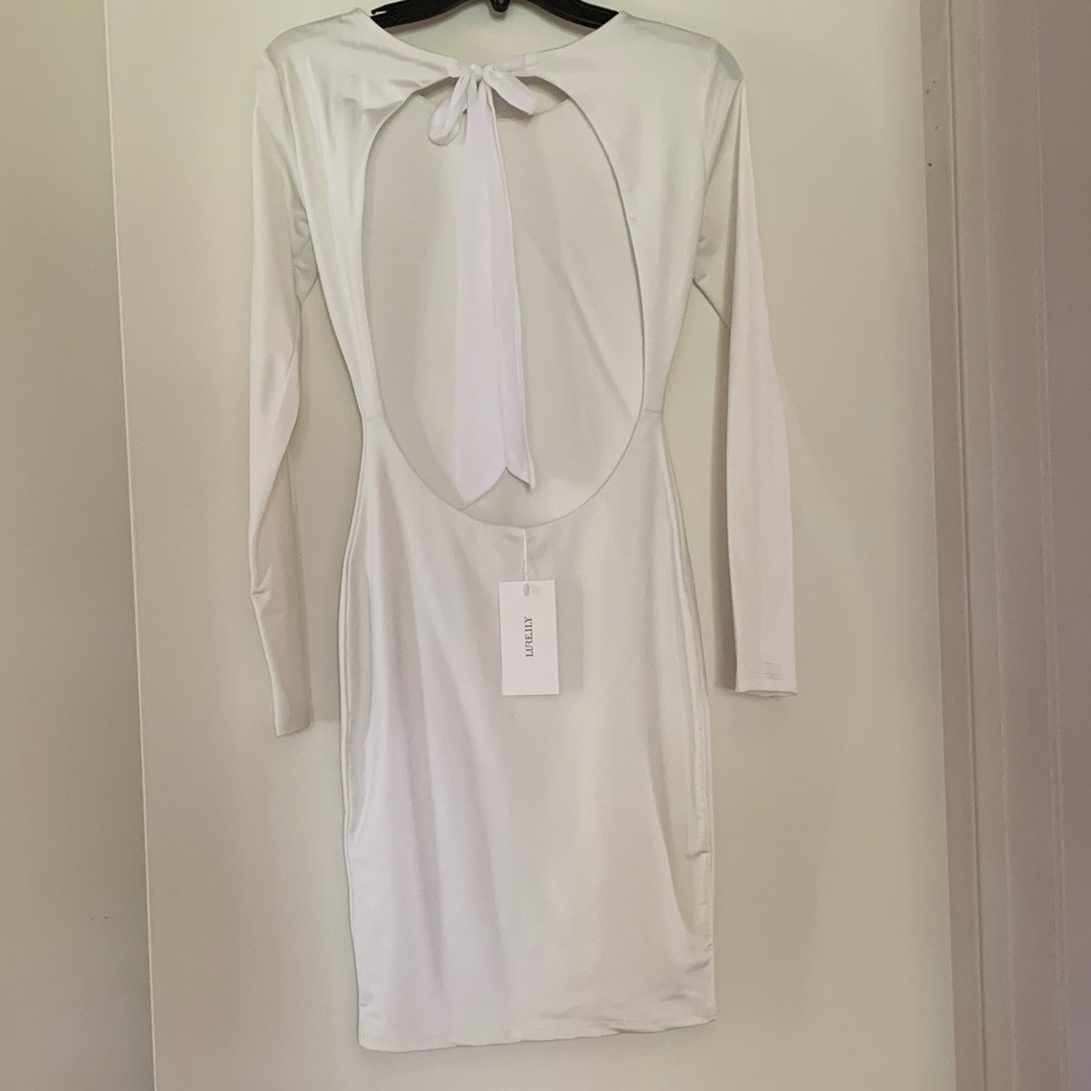 Lurelly White Bodycon Dress